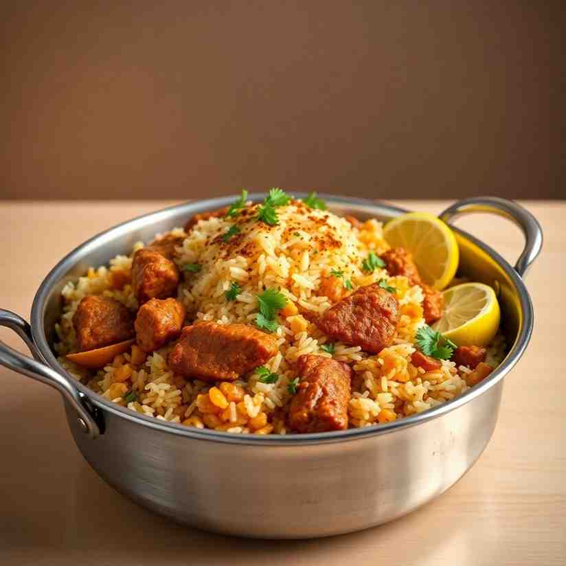 Afghan Korma Pulao One-Pot Flavor with Whole Garam Masala